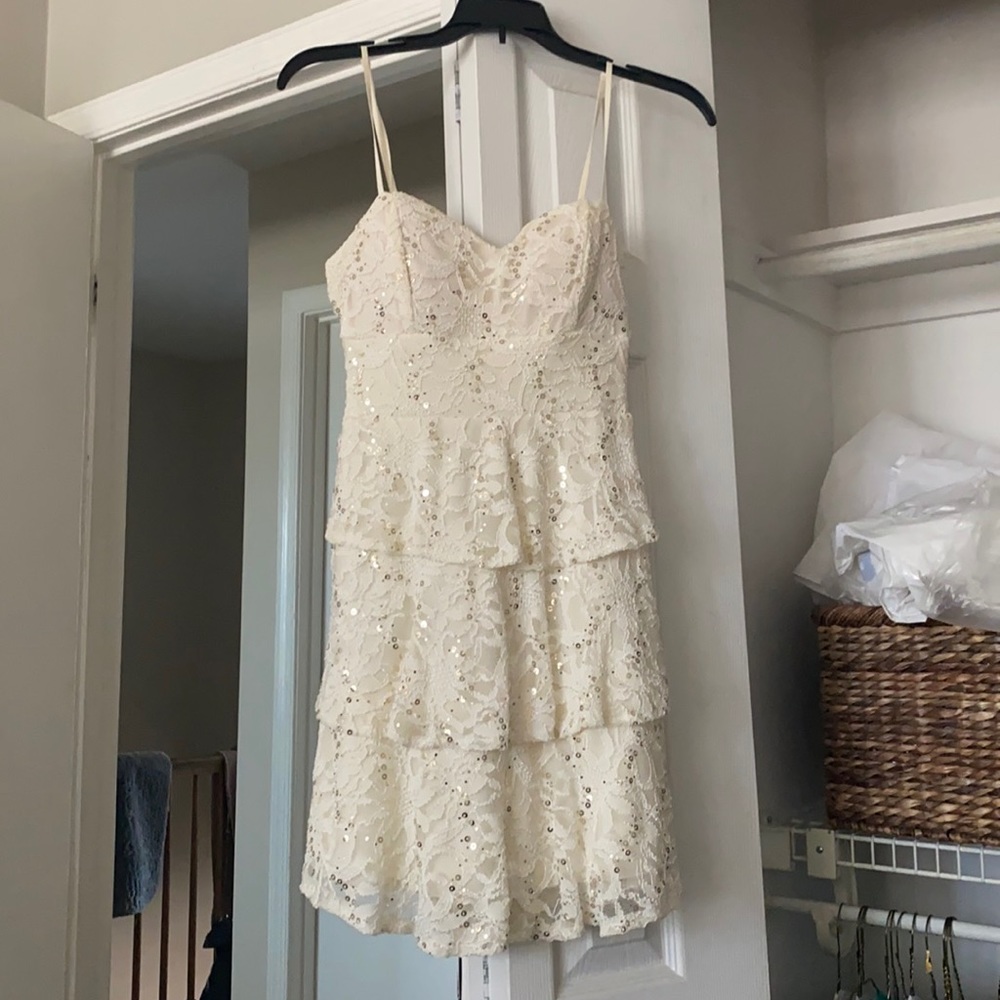 White dress